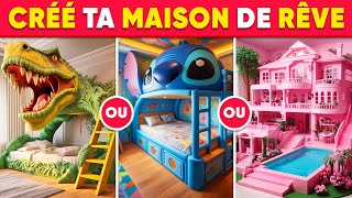 Tu Préfères CONSTRUIS ta MAISON de RÊVE 🏡🌈🏰 Robo Quiz [upl. by Yorgos]