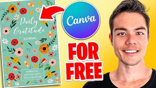 How to Create a Book Cover for FREE with Canva for Amazon KDP [upl. by Eb]