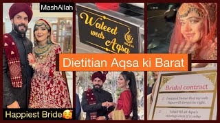 Dietitian Aqsa ki Barat  Dhoodh pelai nahi ki 😅 Khadija Afzal [upl. by Nalorac]