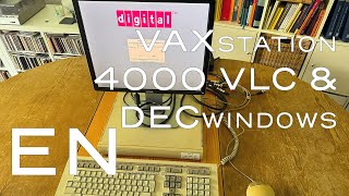 DEC digital VAX  VAXstation 4000 VLC Hardware and VMS  OpenVMS DECwindows Motif GUI EN [upl. by Bennink742]