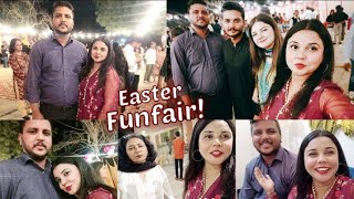 We Went To Hyd For EASTER FUNFAIR 2024  Easter Mela  How Christians Celebrate Easter In Pakistan [upl. by Aehtla]