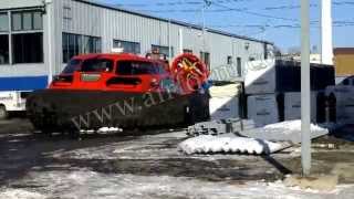 AIRFORM AF46 966 HP 46 pass Composite HOVERCRAFT Systems Testing [upl. by Immat]