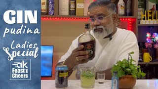 GIN Pudina  Ladies Special Mix  Finally with OLD MONK [upl. by Atalaya]