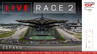 RACE 2  Sepang  Fanatec GT Asia Powered by AWS 2024 [upl. by Kado578]