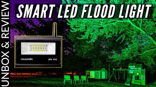 Novostella 20W SMART LED Flood Light for Your Home or YouTube Studio [upl. by Ivon350]