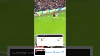 Bournemouth vs Manchester City 10  Bournemouth10 Man CityAntoine Semenyo 9 Premier League 2024 [upl. by Yenttihw70]