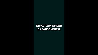 12 estratégias para uma MELHOR saúde mental [upl. by Einal]