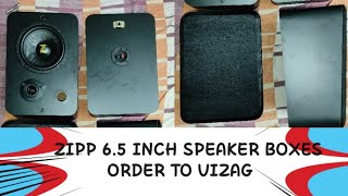 Zipp 65 inch speaker boxes to Vizag HampS AUDIO HOME THEATER SPEAKERS [upl. by Adriene]