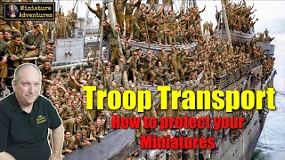 How to protect your miniatures during troop transport [upl. by Holmen]