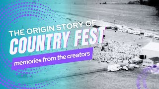 From Farm Field to Fame The Origin Story of Country Fest [upl. by Eelame]