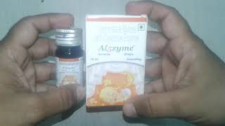 Al5zyme Drops review Best Carminative Mixture with Digestive Enzyme [upl. by Kapor]