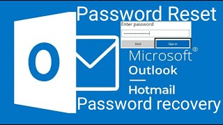 How to reset Hotmail Email password  How to reset Microsoft email password [upl. by Hacissej]