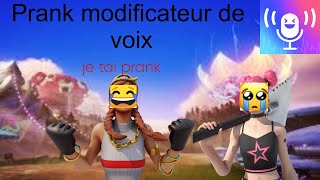 PRANK modificateur de voix [upl. by Troyes]