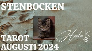 Stenbocken ♑️ Augusti 2024 Tarot  Healer K [upl. by Elkin330]