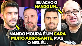 GORGONOID E SACANI MANDAM A REAL SOBRE NANDO MOURA E TRETA COM ARTHUR DO VAL E MBL [upl. by Ayanet]