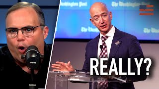 Bezos SMACKS News Media — Is He Serious [upl. by Idieh]