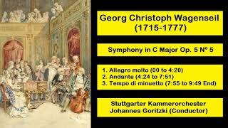 Georg Christoph Wagenseil 17151777  Symphony in C Major Op 5 Nº 5 [upl. by Penhall215]