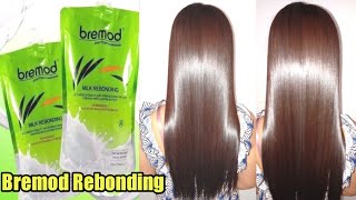 Gaano Ka Ganda Ang Bremod RebondingBremod Hair StraighteningStep By Step Tutorial [upl. by Jay]