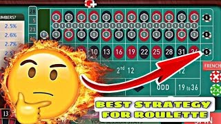 Best roulette strategy for big winning  Roulette Game Tricks  Roulette Win [upl. by Essirahs]