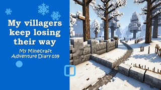 Minecraft  039 My villagers keep losing their way No commentary  PlayForFun [upl. by Naeerb]