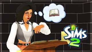 STUDYING THE PLANES OF THE LIVING  Sims 2 Uberhood  Round 1 Part 57 [upl. by Suoirred]