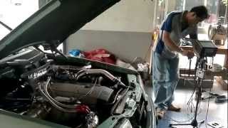 W124 E320 turbo charged DYNO3 [upl. by Laram]