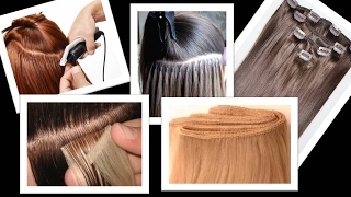 5 TIPOS DE EXTENSIONES PARA CABELLO  PROS Y CONTRAS [upl. by Dorotea]