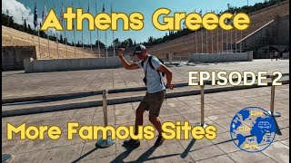 ATHENS GREECE More Famous Sites to Visit amp Fredo Coffee [upl. by Pegeen549]