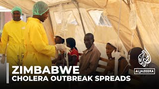 Cholera outbreak spreads in Zimbabwe 300 people died of the disease since February [upl. by Keary]