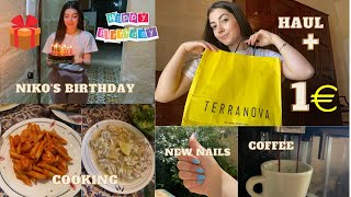 Niko’s birthday🥳 bera thonjtemini haul 1€ amp Terranova🥰 Klaudia Cela [upl. by Roana614]