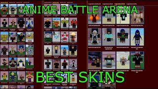 ROBLOX ABA  TOP 10 MUST GET SKINS IN ABA [upl. by Nivel]