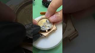 Patek Philippe 5980 case up after polishing [upl. by Trescha]