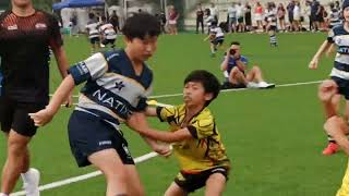 Hong Kong mini rugby FC4 vs SSP U12 Boys on 05042024 816 am SCAA Showcase Game [upl. by Assirehc]