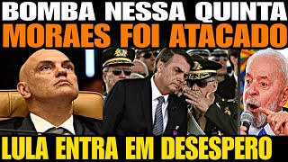 BOMBA MORAES ACABA DE SER ATACADO LULA ENTRA EM DESESPERO FLÁVIO BOLSONARO ACABA DE SOLTAR BOMB [upl. by Saisoj]