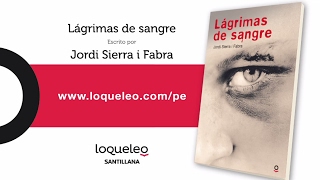 Book trailer Lágrimas de sangre de Jordi Sierra i Fabra [upl. by Atiekram]