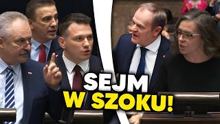 MENTZEN I JAKUBIAK W SEKUNDĘ ZSZOKOWALI CAŁY SEJM [upl. by Pulchi]