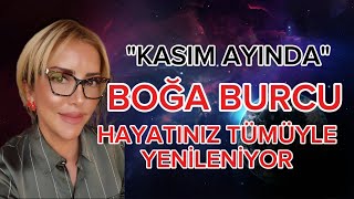 Boğa burçlarını kasım ayında neler bekliyor [upl. by Ynetruoc628]