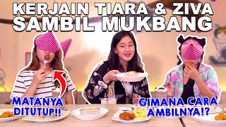 KERJAIN TIARA amp ZIVA HABIS HABISAN SAMBIL MUKBANG BARENG KUCING [upl. by Acim]