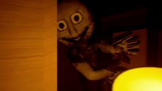 A CREATURE WAS HIDING IN MY BEDROOM  Midnight Report Horror Game [upl. by Ayanad678]