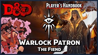 The Fiend Warlock Otherworldly Patron  DampD 5e Subclass Review [upl. by Sairacaz]