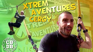 On a testé le parc Xtrem Aventures à Cergy [upl. by Ellenar]