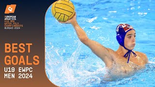 Best Goals  U19 European Water Polo Championships  Burgas 2024 [upl. by Adlaremse]