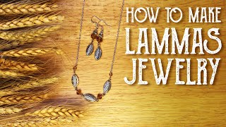 How To Make Lammas amp Lughnasadh Jewelry  Witchy Jewelry  Witchcraft  Wicca  Magical Crafting DIY [upl. by Mcwherter288]