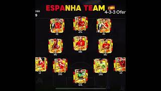 SPAIN VS ITALY FC SQUAD ⚽fcmobile spain italy footballgame fcsports eafcmobile24 fifamobile [upl. by Olemrac257]