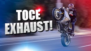 Toce Exhaust R1 Install Video with Ride Clutch Motovlog 210 [upl. by Gretna]