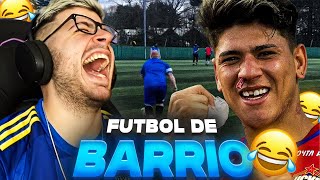 LA COBRA REACCIONA A MOMENTOS GRACIOSOS FÚTBOL DE BARRIO 1 ⚽🤣 [upl. by Donnelly742]