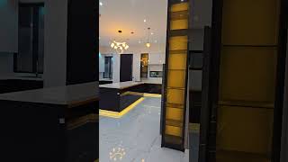 Inside a 13M Modern Open Plan Kitchen in Lekki openkitchendesign [upl. by Llenor208]