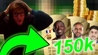 OMG THE BEST OVERPOWERED 150K SQUAD IN FIFA 22 FIFA 22 ULTIMATE TEAM [upl. by Rockefeller]