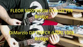 Железяки Железяки Эпизод 2 FLEOR VS DImarzio pickups jackson js 11 BridgeDist [upl. by Odel800]