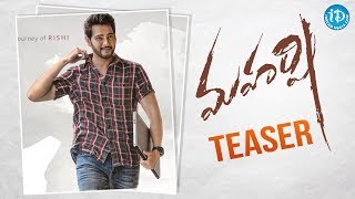 Maharshi Movie Official First Look Teaser  Mahesh Babu  Vamsi Paidipally  iDream Filmnagar [upl. by Lily]